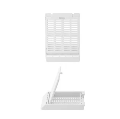 CASSETTE DE PLASTICO P/TEJIDOS BLANCO PK/250 (NACIONAL)