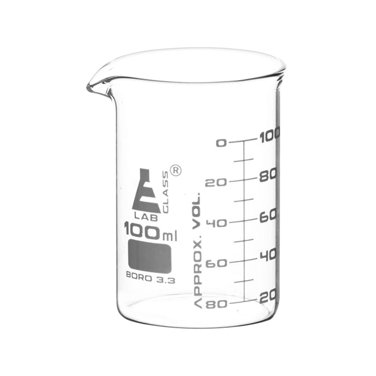 VASO PRECIPITADO DE VIDRIO 100 ML ASTM (EISCO)