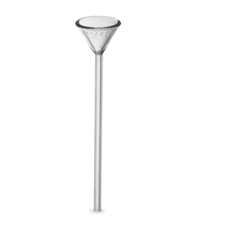 EMBUDO CÓNICO DE VIDRIO TALLO LARGO (KIMAX)