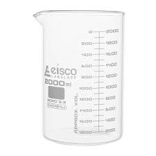 VASO PRECIPITADO DE VIDRIO 2 L ASTM (EISCO)