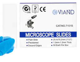PORTA OBJETOS BORDES ESMERILADOS 26X76MM PK/50 (NACIONAL)