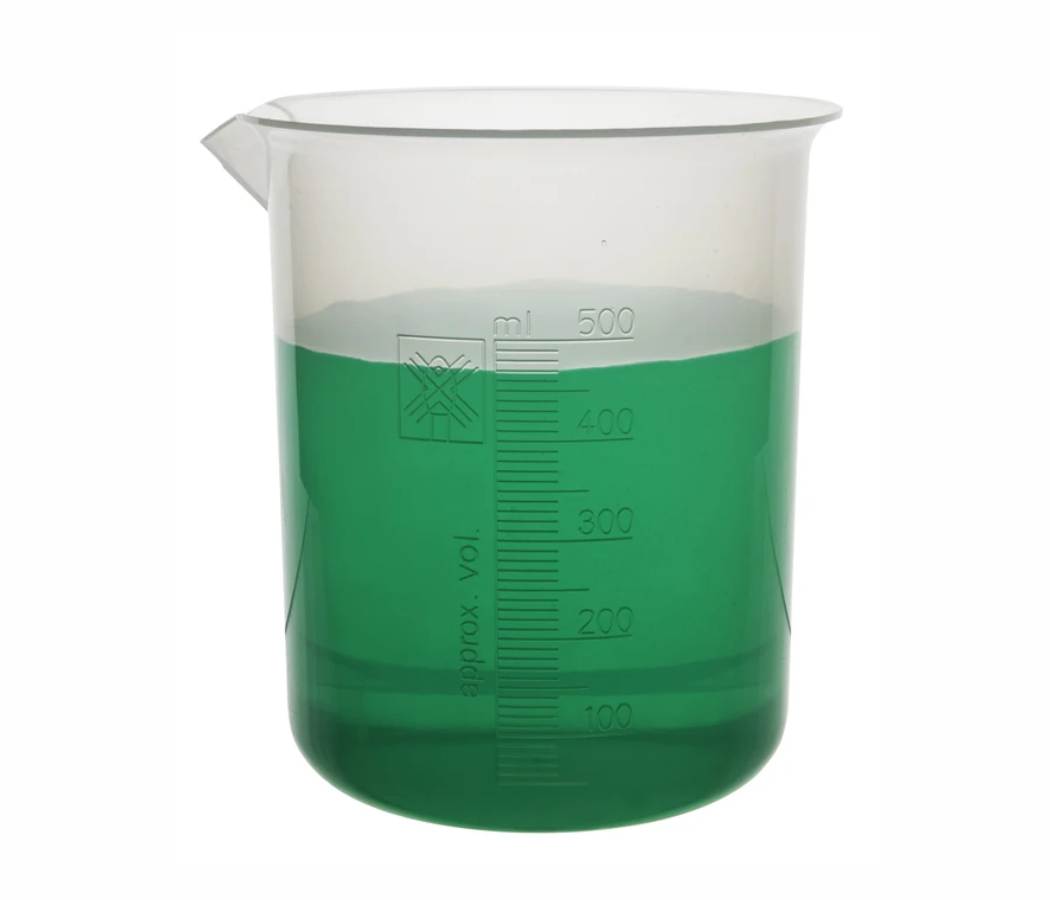 VASO DE PRECIPITADO DE POLIPROPILENO 500 ML (EISCO)