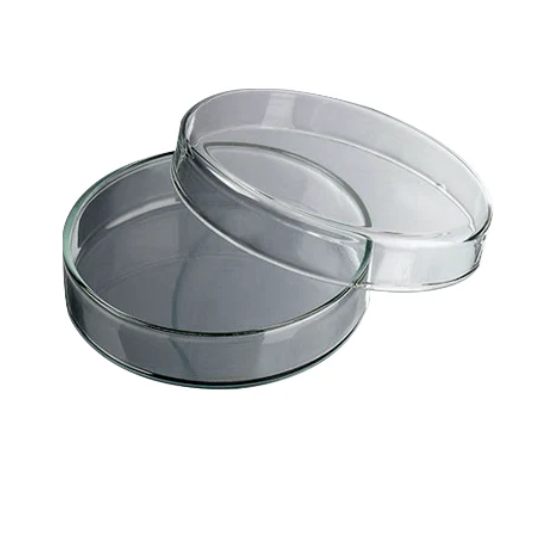 CAJA PETRI 100X15MM DE VIDRIO COMPLETA C/TAPA PAQUETE (C/2) (PYREX)
