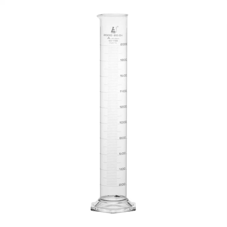 PROBETA GRADUADA VIDRIO 2000ML CLASE