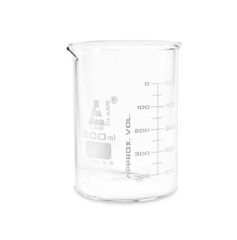 VASO PRECIPITADO DE VIDRIO 500 ML ASTM (EISCO)