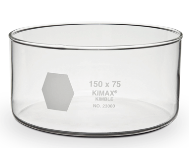 CRISTALIZADOR DE VIDRIO 100X50 MM (KIMAX)