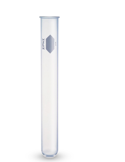 TUBO DE ENSAYE DECORADO CON LABIO 25 X 150 MM (KIMAX)