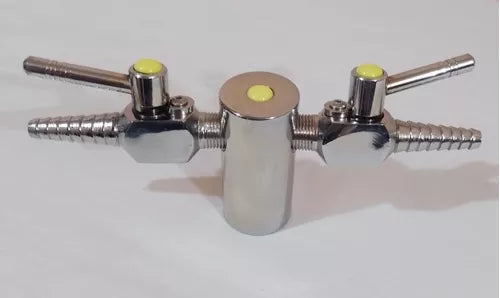 Torreta Con 2 Salidas 3/8" (Agua-Gas) Nal
