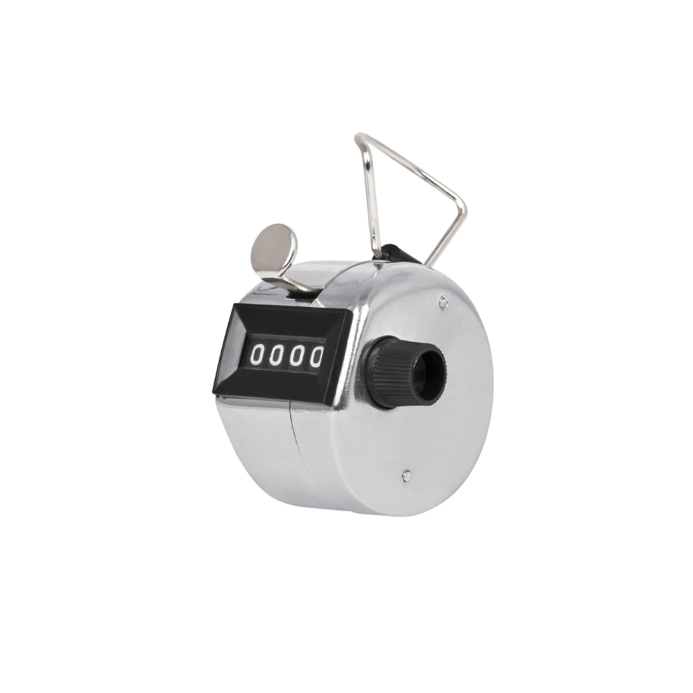 CONTADOR DE 1 TECLA CROMO 0-9999   TAI