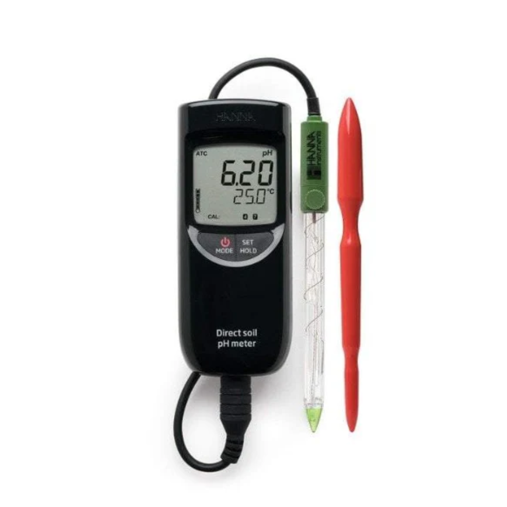 Medidor DE PH/°C En Suelo Directo Hanna