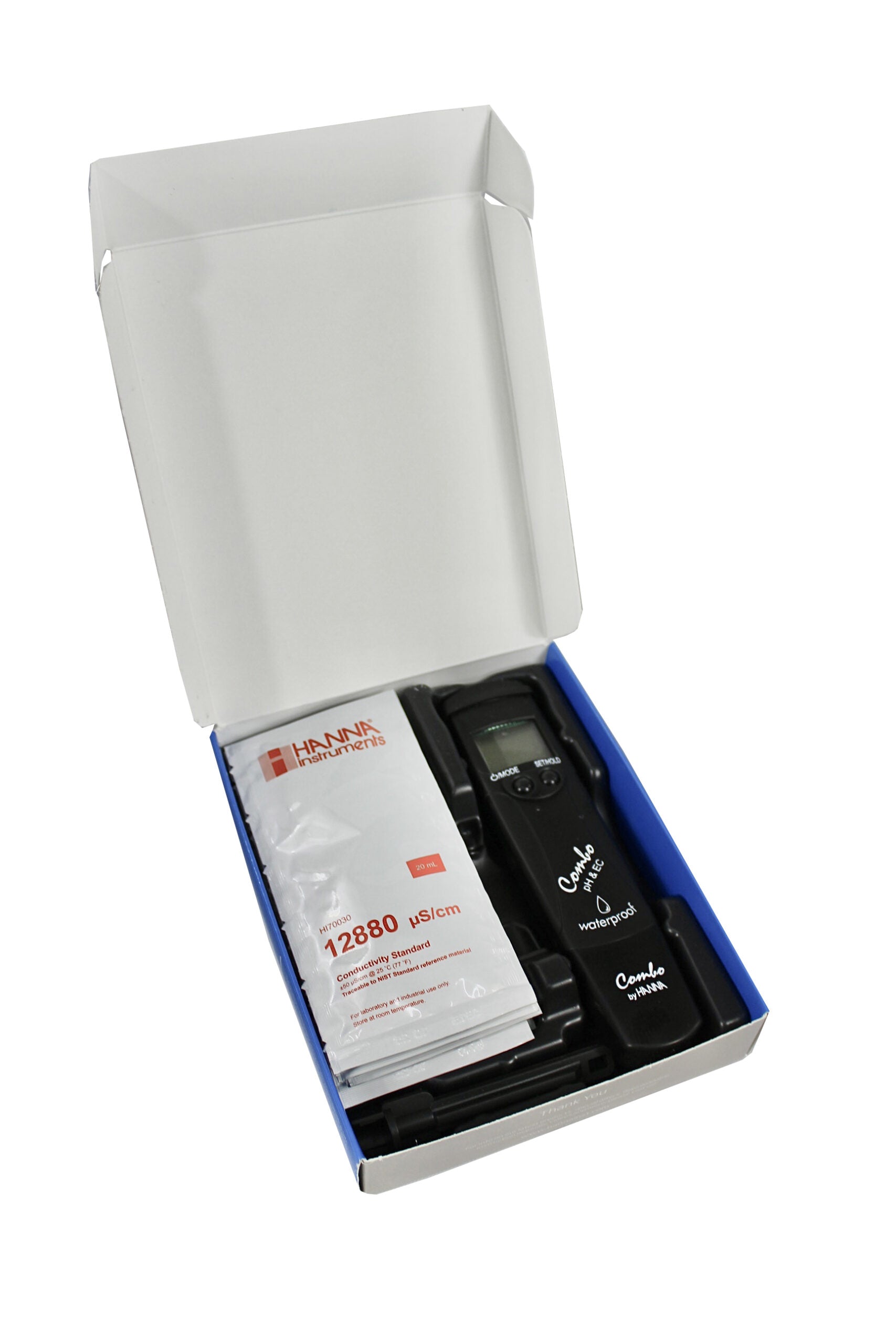 MEDIDOR MULTIPARÁMETRO PH/EC/TDS/°C RANGO ALTO HANNA