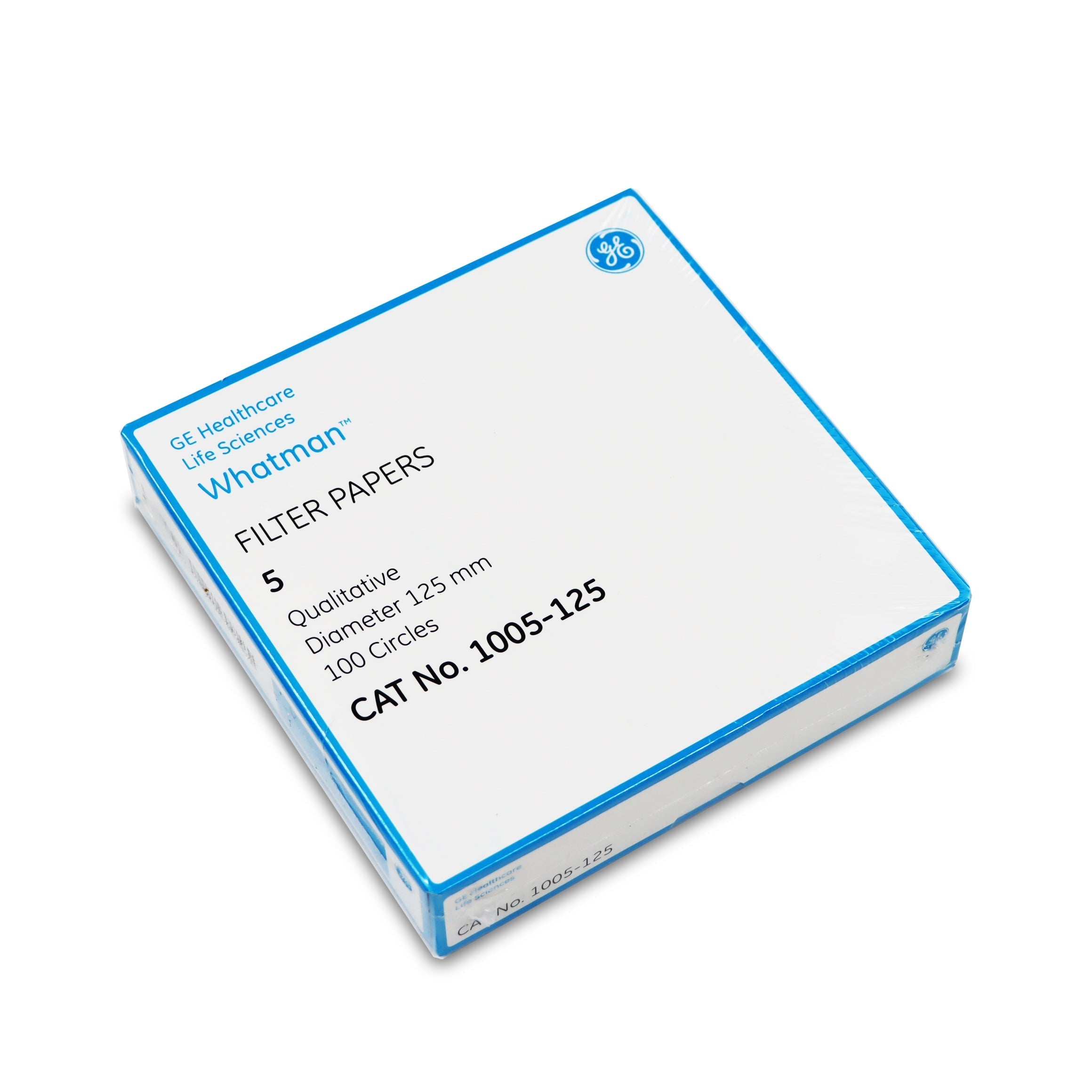 PAPEL FILTRO CUALITATIVO #5 DE 125MM Ø PK/100 WHATMAN