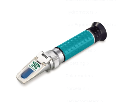 Refractometro Manual Salinometro 0-100ppt STX-3   Vee Gee